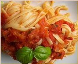 Fresh Tomato Basil Sauce Recipe